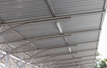 installing Mundy Bois metal roofing